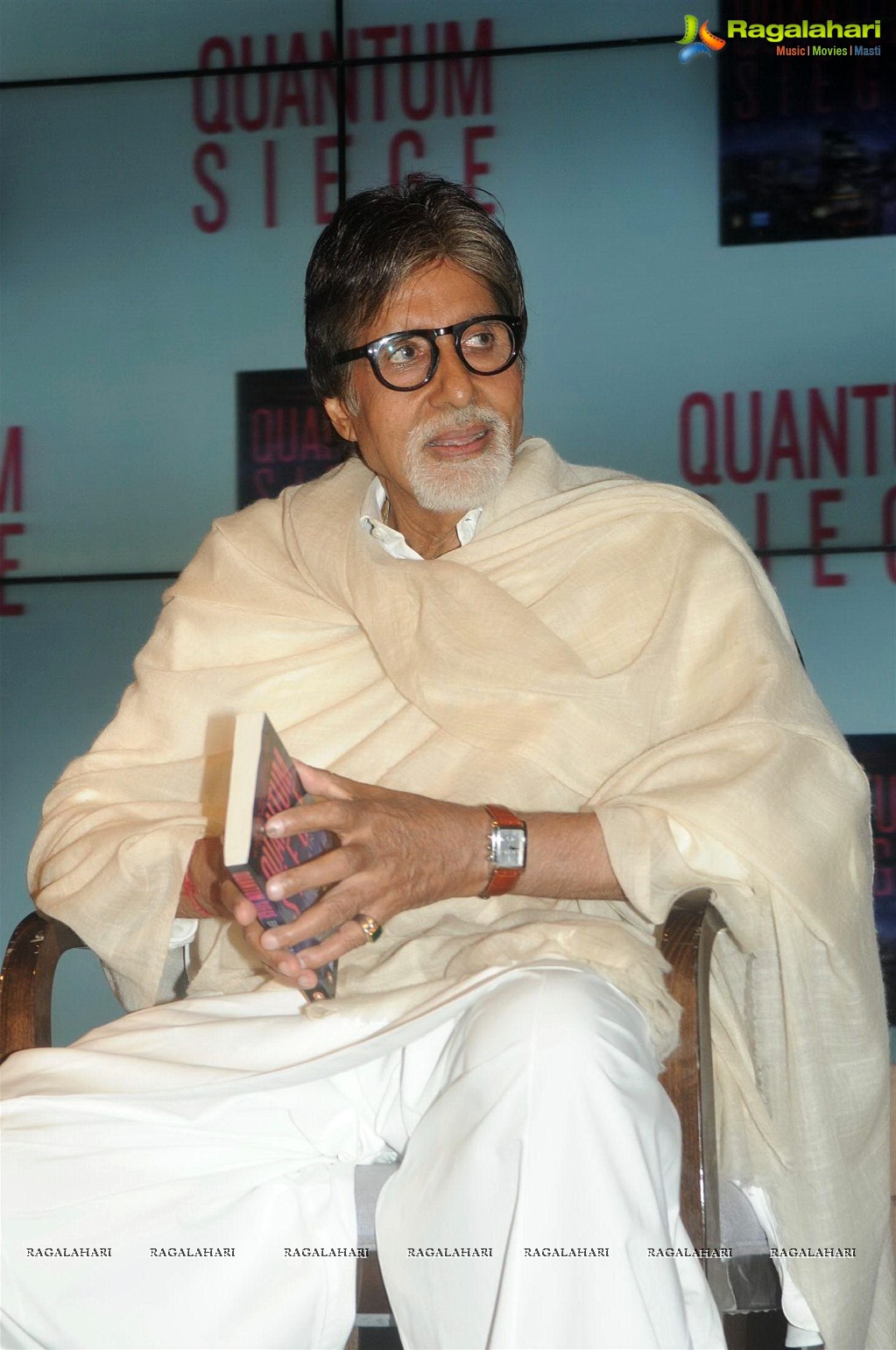 Amitabh Bachchan launches 'Quantum Siege' Book in Mumbai