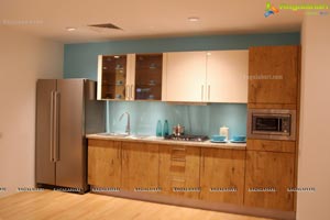 Plywood Kitchen Wardrobe