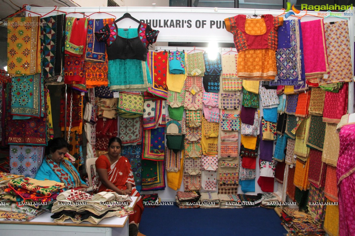 Styles n Weaves Exhibition at Satya Sai Nigamagamam, Hyderabad