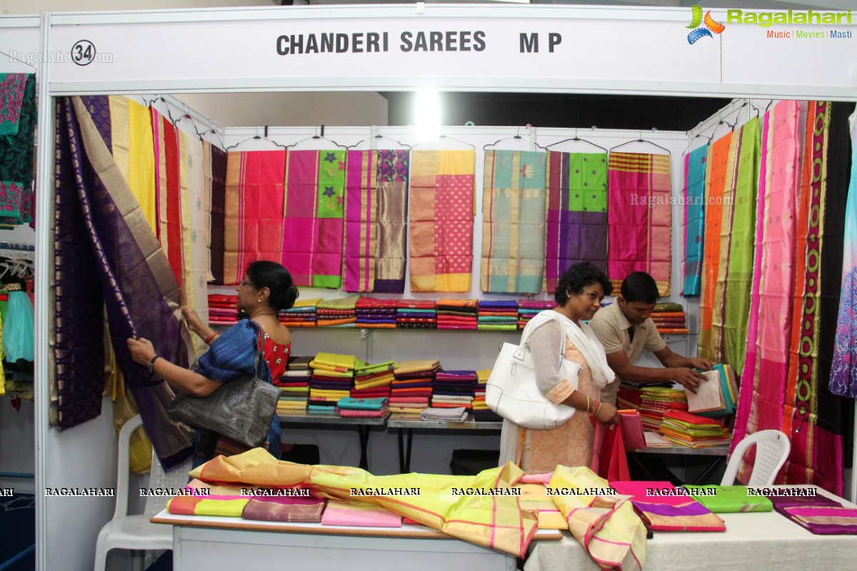 Styles n Weaves Exhibition at Satya Sai Nigamagamam, Hyderabad