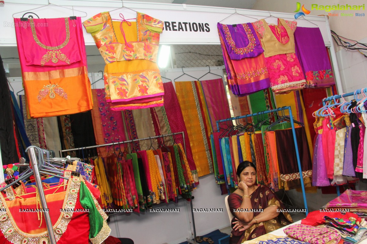 Styles n Weaves Exhibition at Satya Sai Nigamagamam, Hyderabad