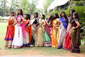 Freshers party look in saree sale