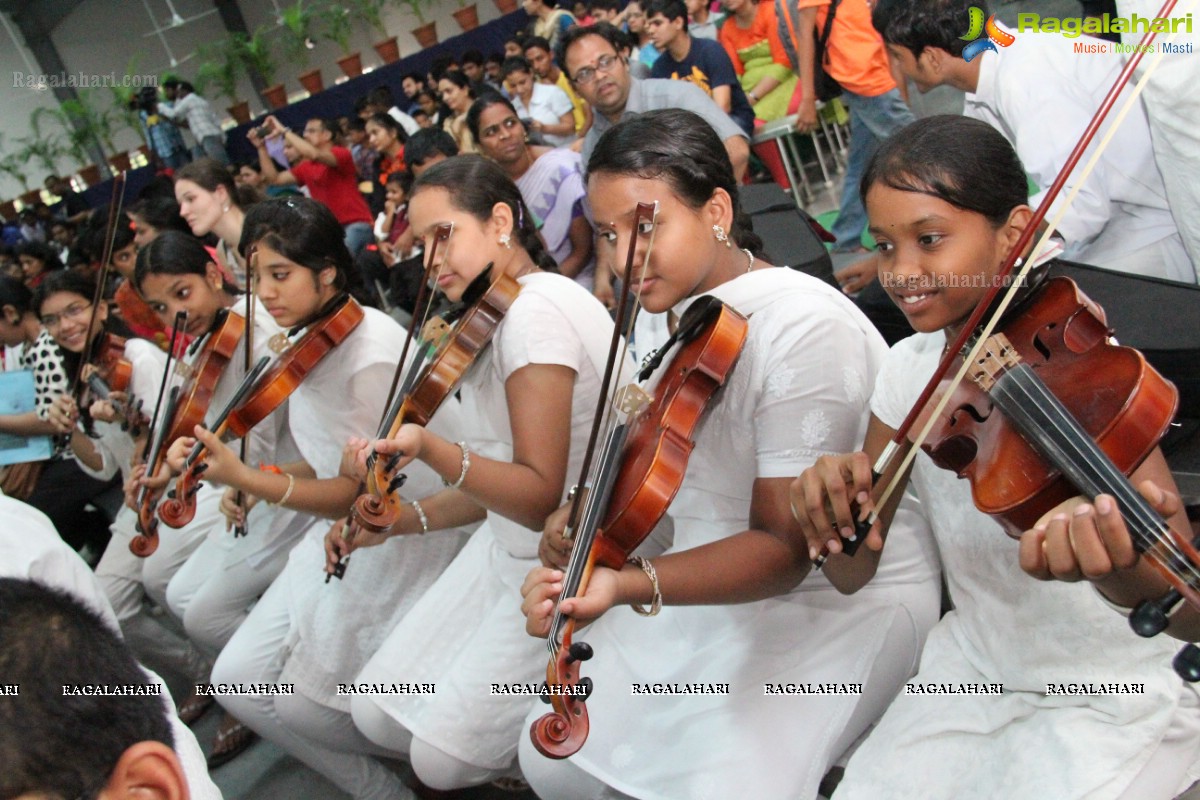 Fête de la Musique - World Music Day 2014 Celebrations at Hyderabad Public School