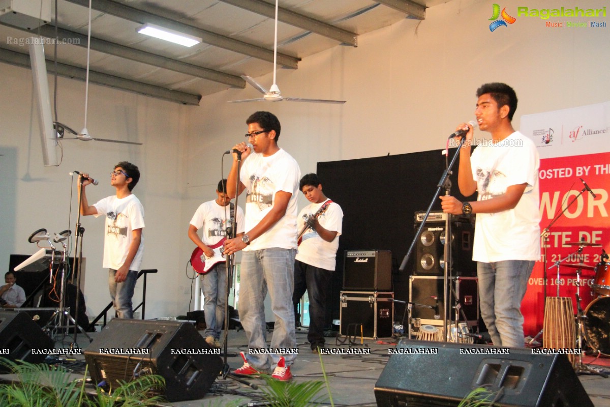 Fête de la Musique - World Music Day 2014 Celebrations at Hyderabad Public School