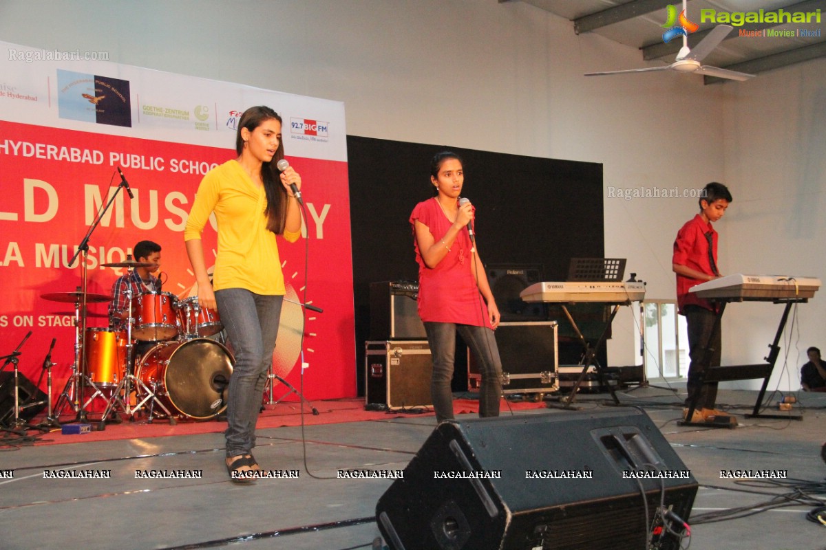 Fête de la Musique - World Music Day 2014 Celebrations at Hyderabad Public School