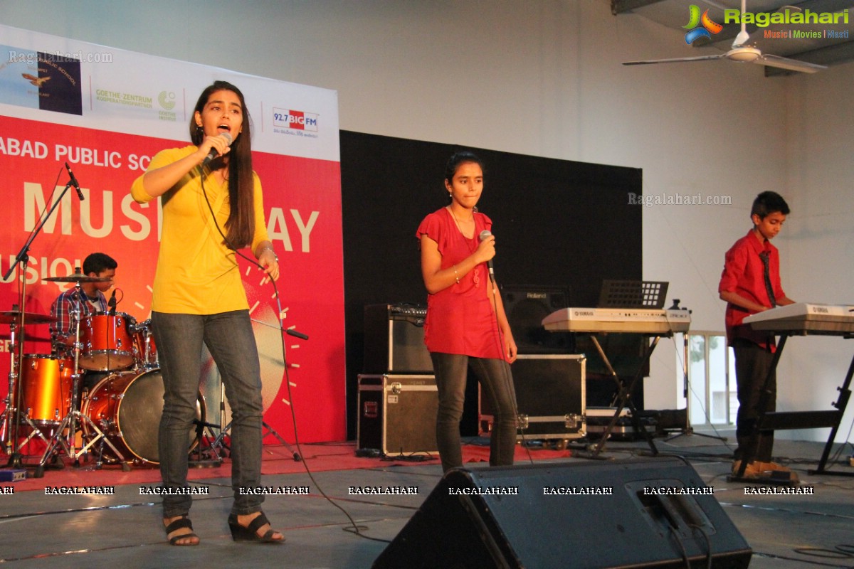 Fête de la Musique - World Music Day 2014 Celebrations at Hyderabad Public School