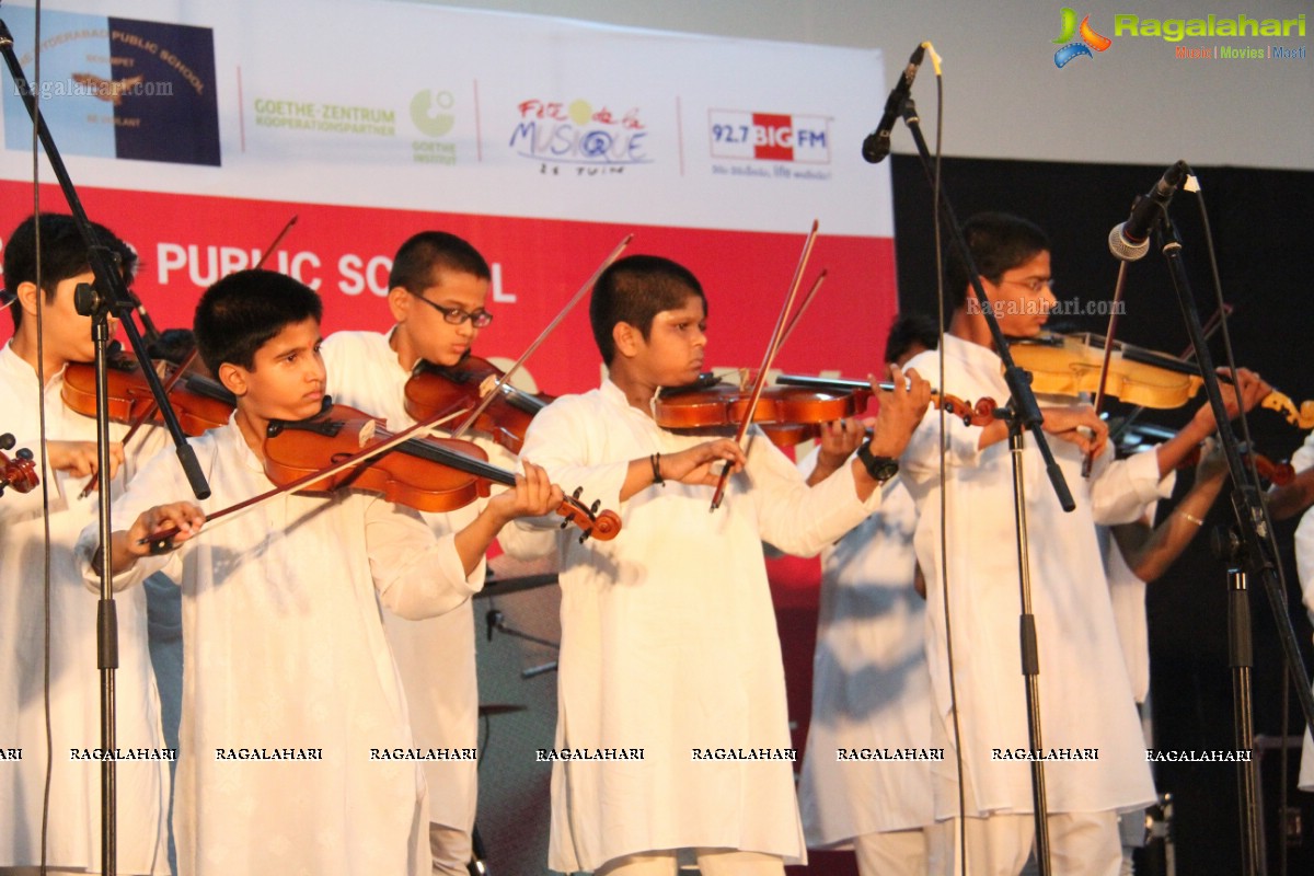 Fête de la Musique - World Music Day 2014 Celebrations at Hyderabad Public School