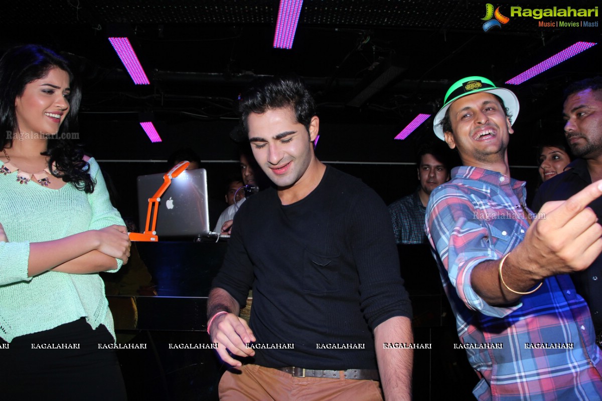 Armaan Jain and Deeksha Seth at Kismet, The Park, Hyderabad