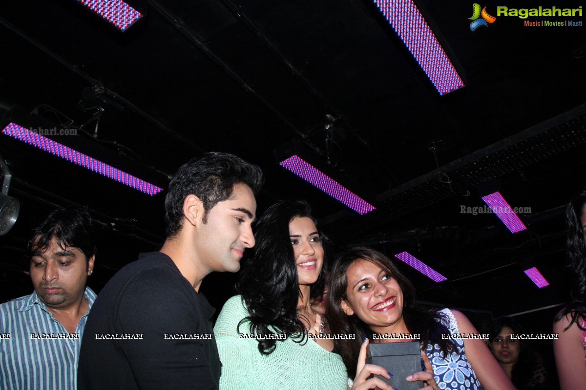 Armaan Jain and Deeksha Seth at Kismet, The Park, Hyderabad