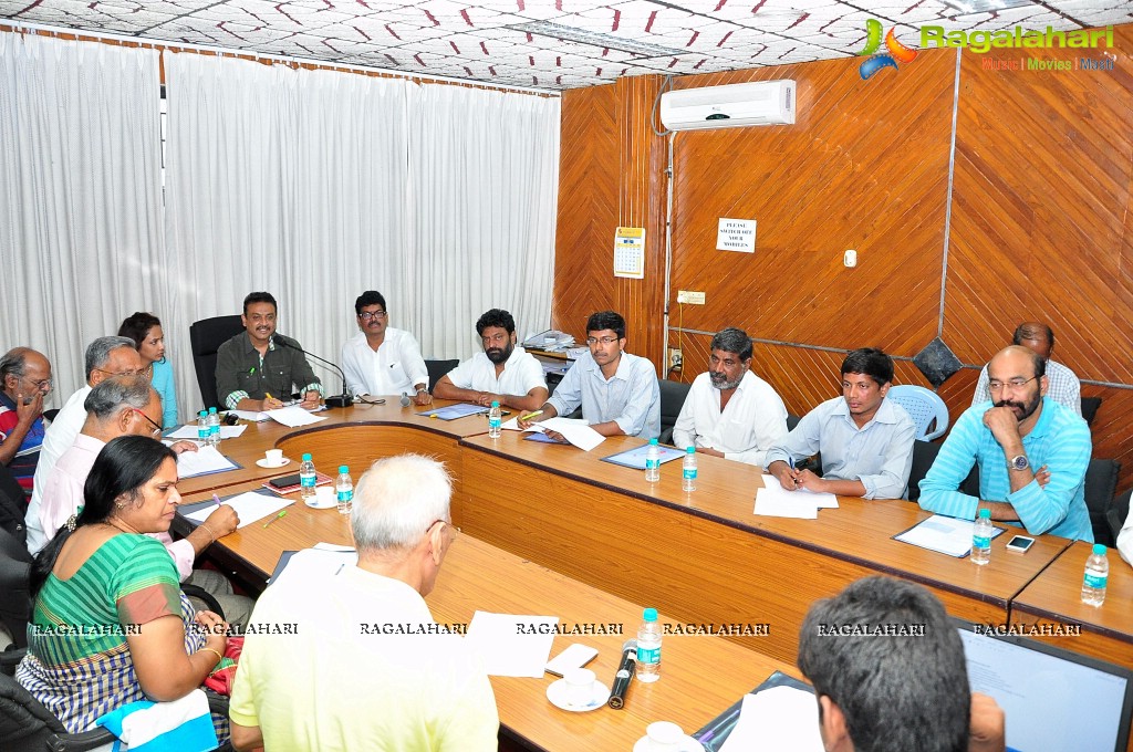 Movie Artists Welfare Committee Members With Chairman Naresh