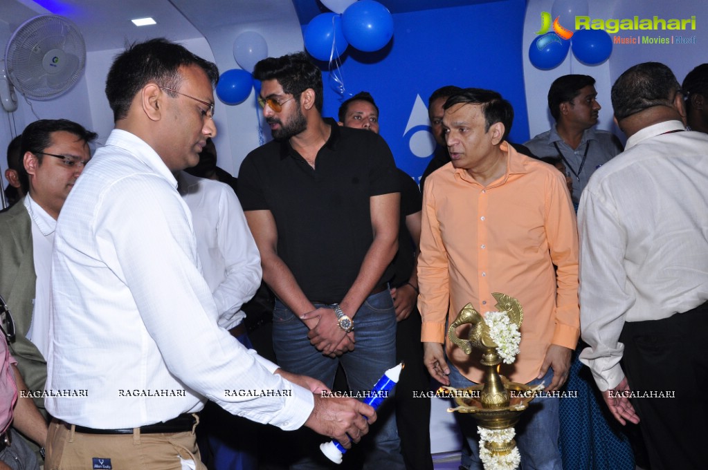 Rana Daggubati inaugurates Dr. Agarwal Eye Hospital at Santosh Nagar, Hyderabad