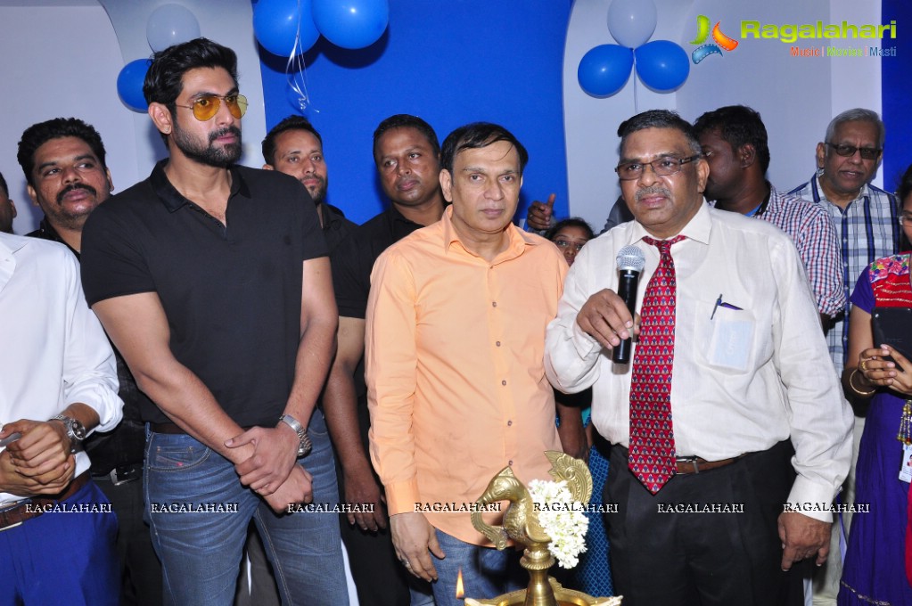 Rana Daggubati inaugurates Dr. Agarwal Eye Hospital at Santosh Nagar, Hyderabad