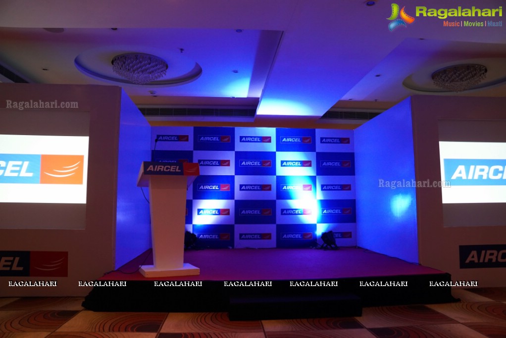 Aircel Press Meet at Taj Deccan, Hyderabad