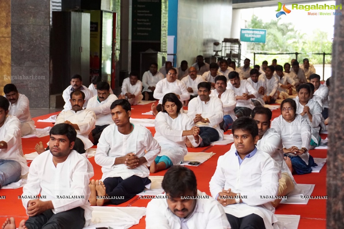 International Yoga Day Celebrations by Apollo Hospitals