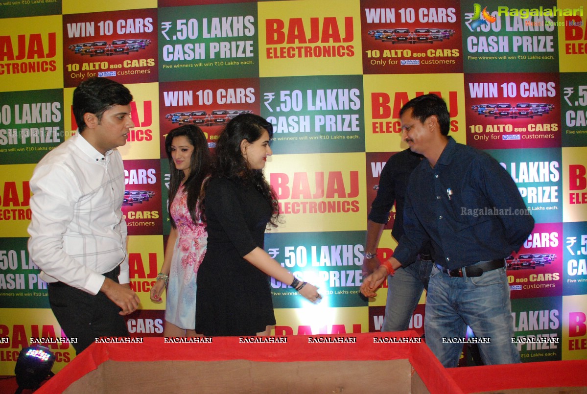 Archana and Richa Panai at Grand Bumper Draw by Bajaj Electronics