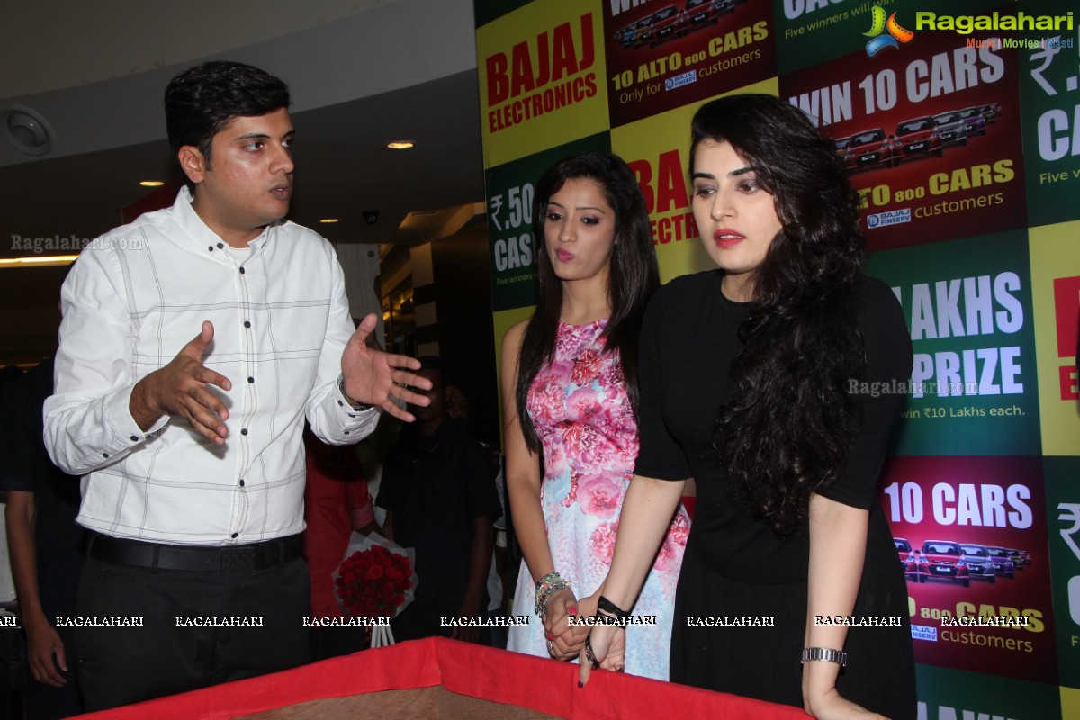 Archana and Richa Panai at Grand Bumper Draw by Bajaj Electronics