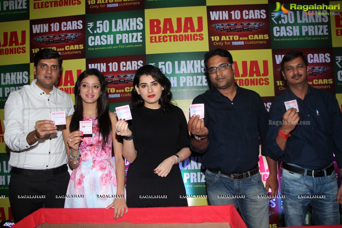 Archana and Richa Panai at Grand Bumper Draw by Bajaj Electronics