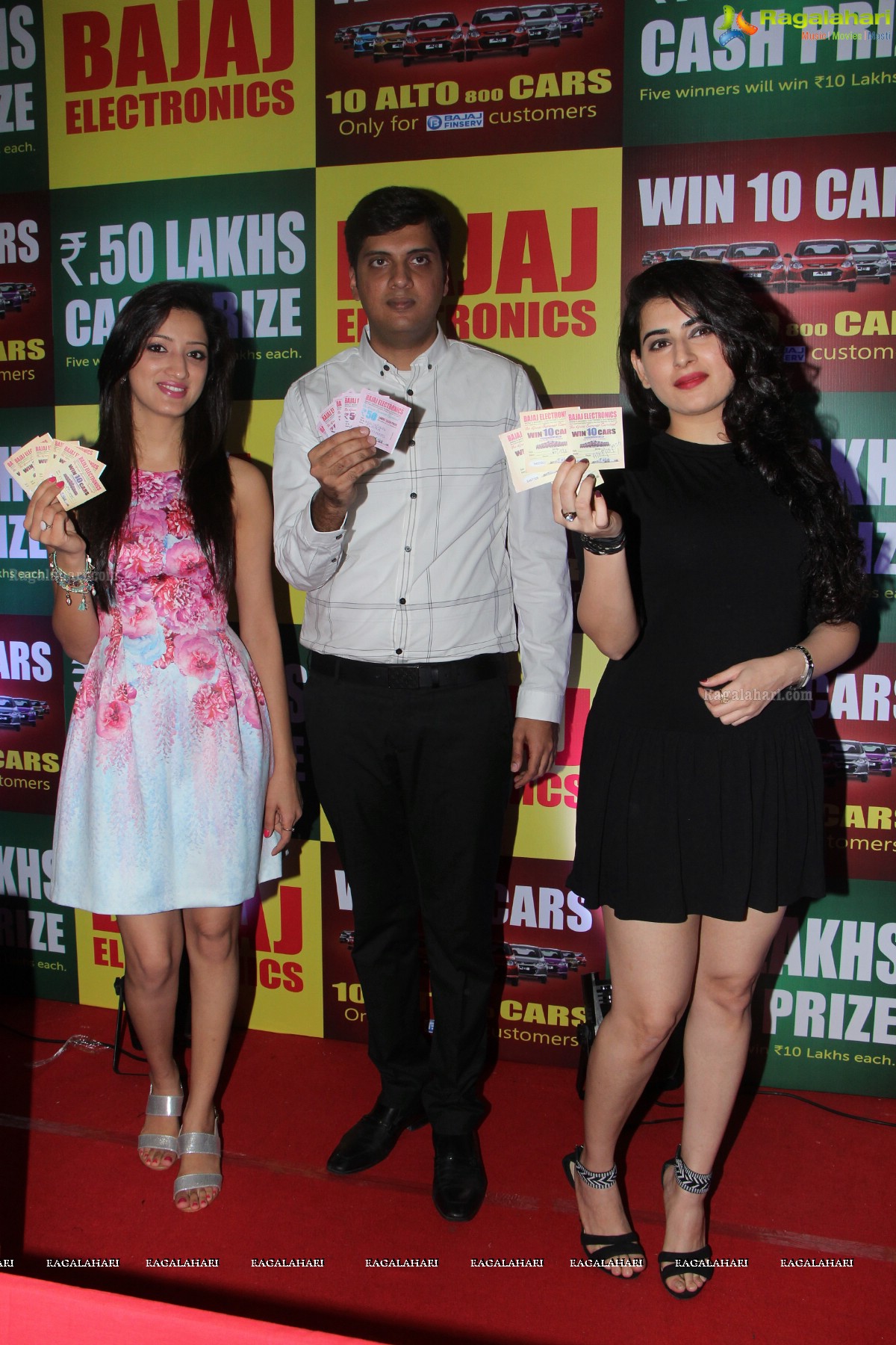 Archana and Richa Panai at Grand Bumper Draw by Bajaj Electronics