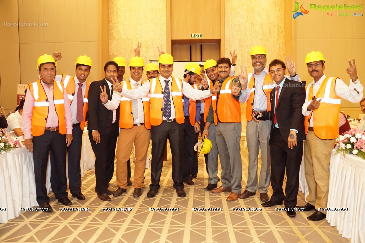 BNI Fusion Interiors and Constructions Power Team Presentation at Trident Hyderabad