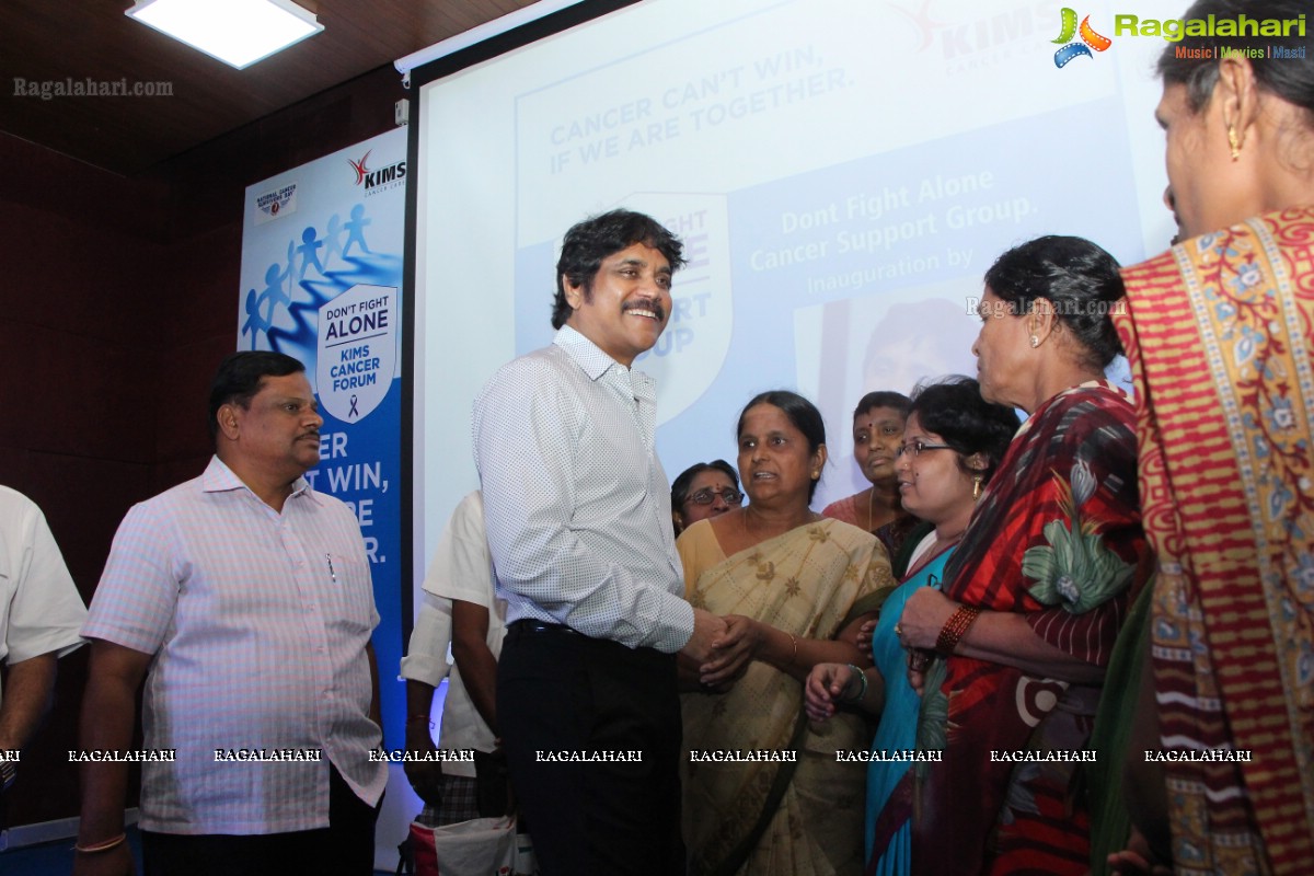 Akkineni Nagarjuna launches KIMS Hospitals Cancer Support Group