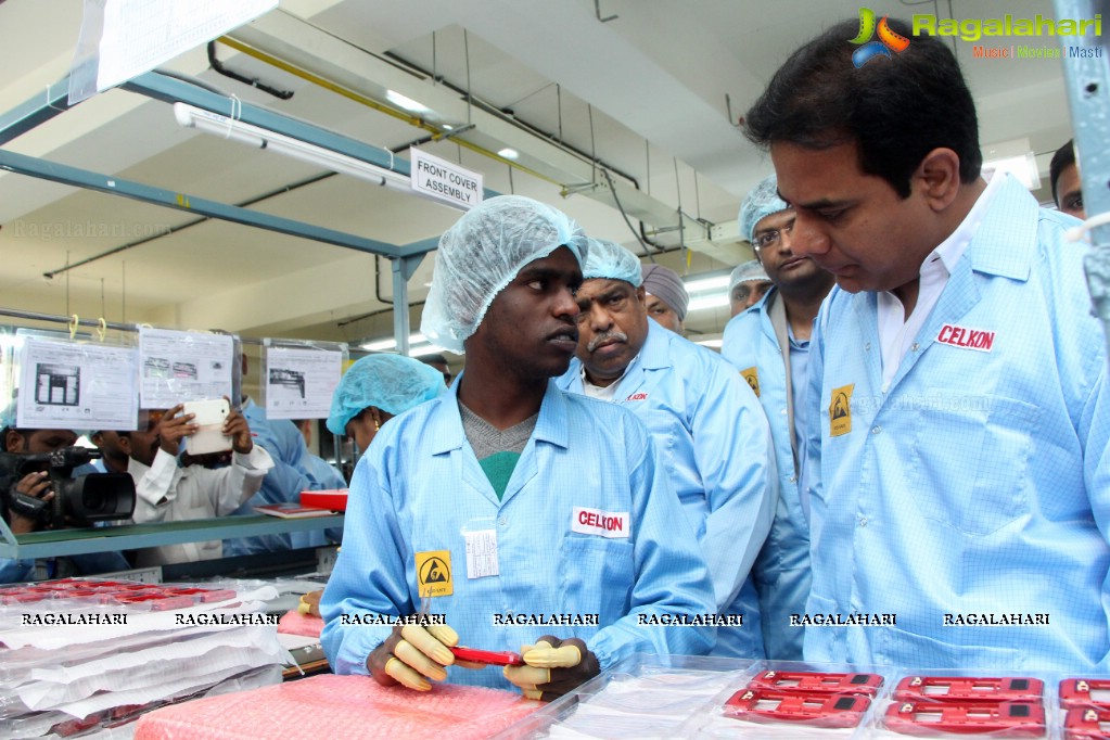 Celkon Manufacturing Plant Launch in Hyderabad