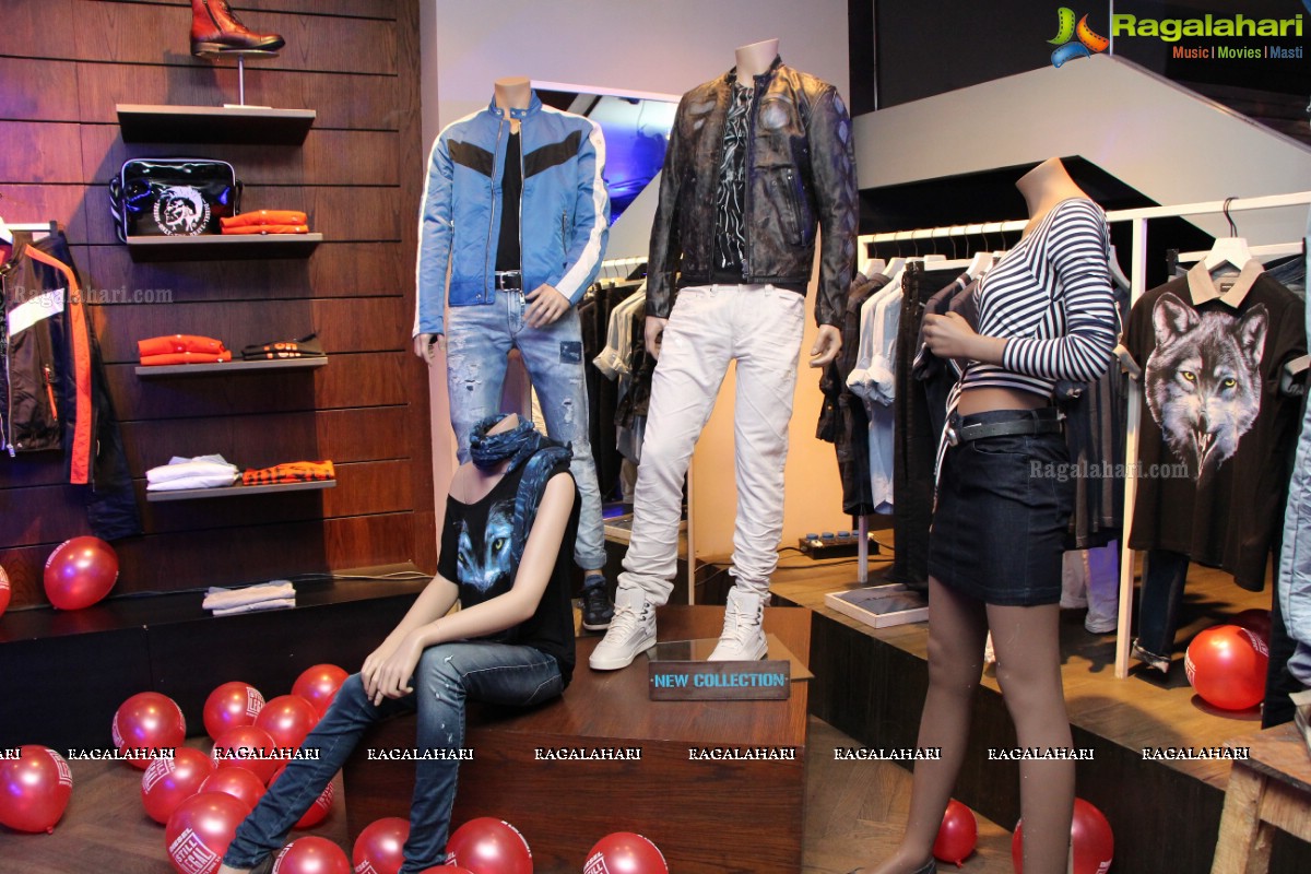 Diesel and Diesel Black Gold - Fall-Winter 2015 Preview Collection Showcase at The Diesel Store, Hyderabad