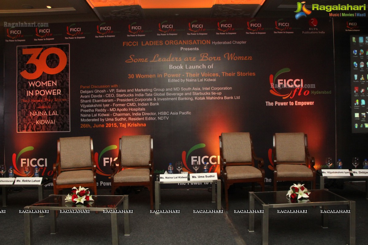 30 Women in Power - Their Voices Their Stories Book Launch at FICCI Ladies Organization Meet Panel Discussion