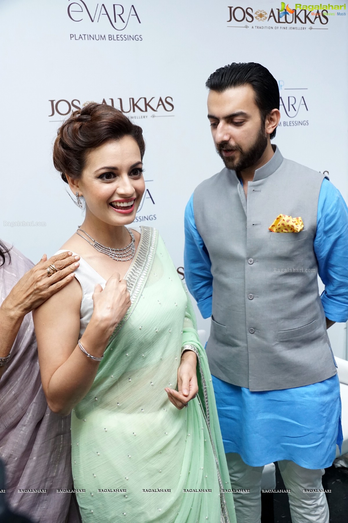 Dia Mirza launches Platinum Evara at Jos Alukkas