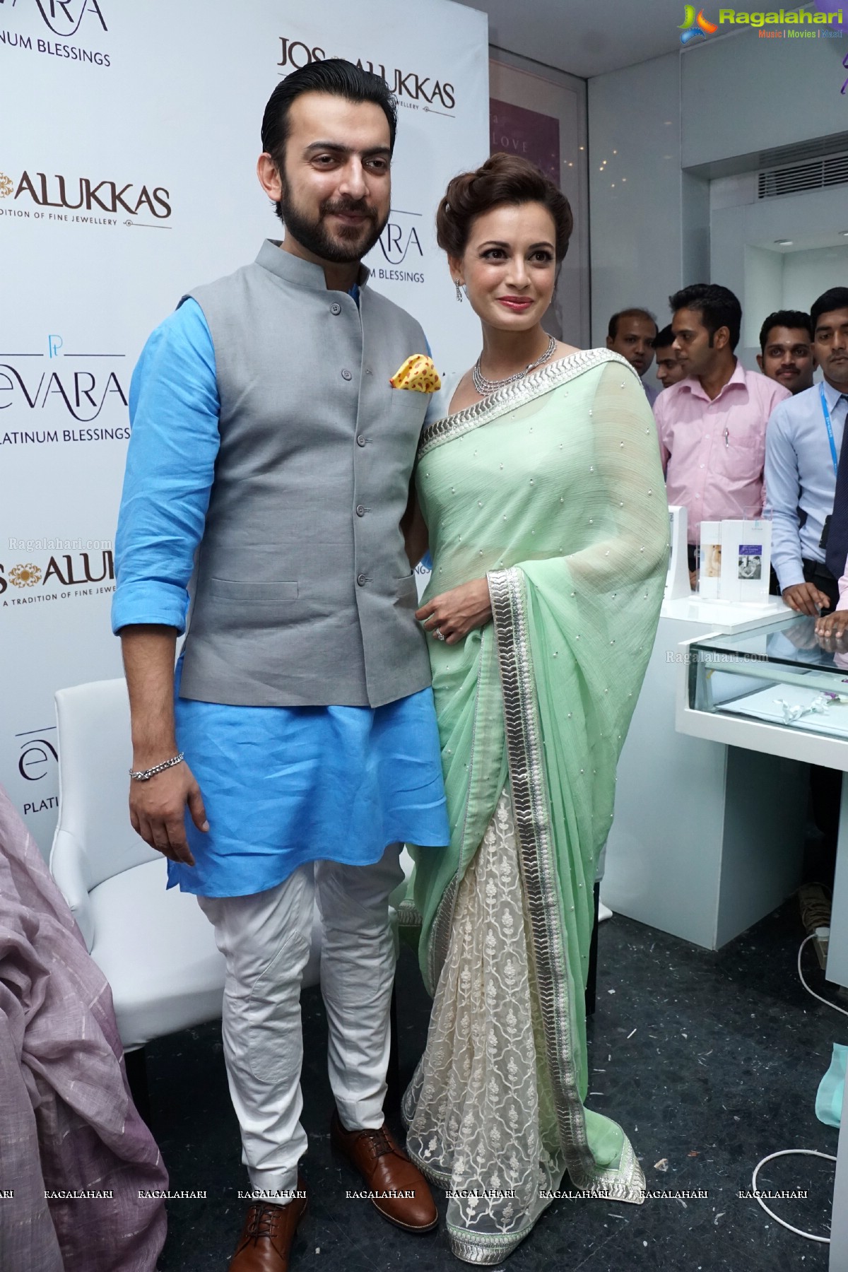 Dia Mirza launches Platinum Evara at Jos Alukkas