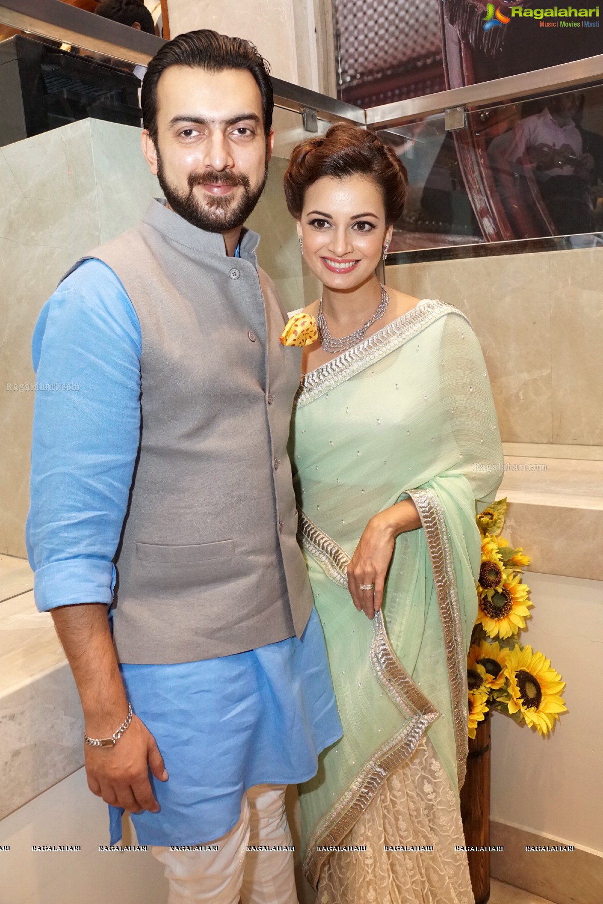 Dia Mirza launches Platinum Evara at Jos Alukkas