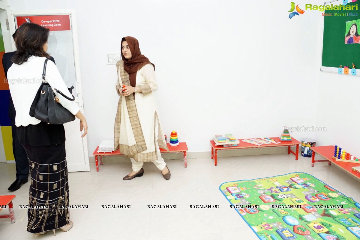 Arshad Ayub launches Kangaroo Kids Pre-School at Manikonda, Hyderabad