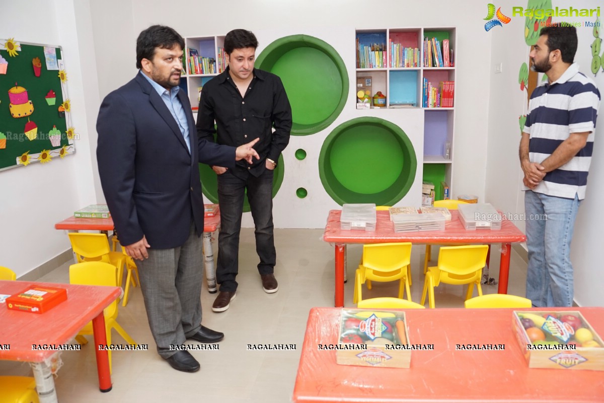 Arshad Ayub launches Kangaroo Kids Pre-School at Manikonda, Hyderabad