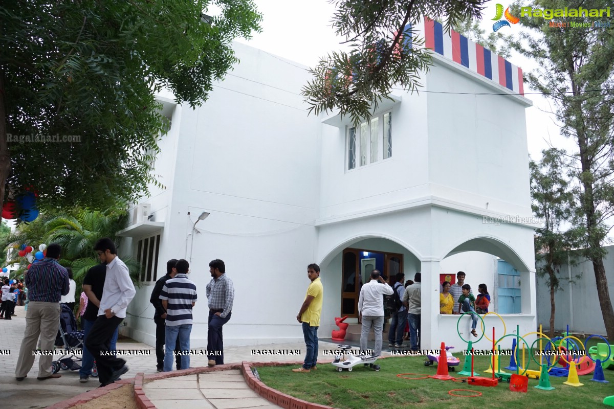 Arshad Ayub launches Kangaroo Kids Pre-School at Manikonda, Hyderabad