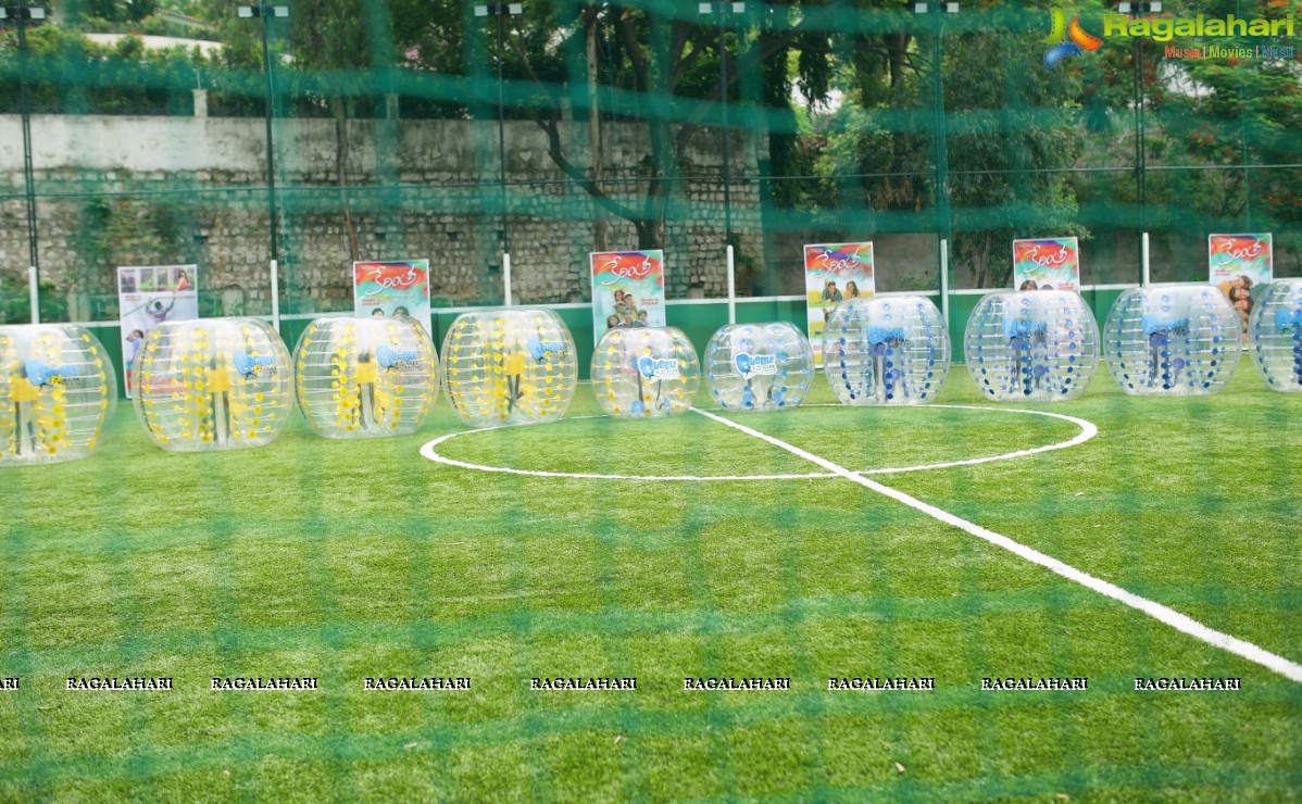 Kerintha Team at Bubble Soccer Hyderabad