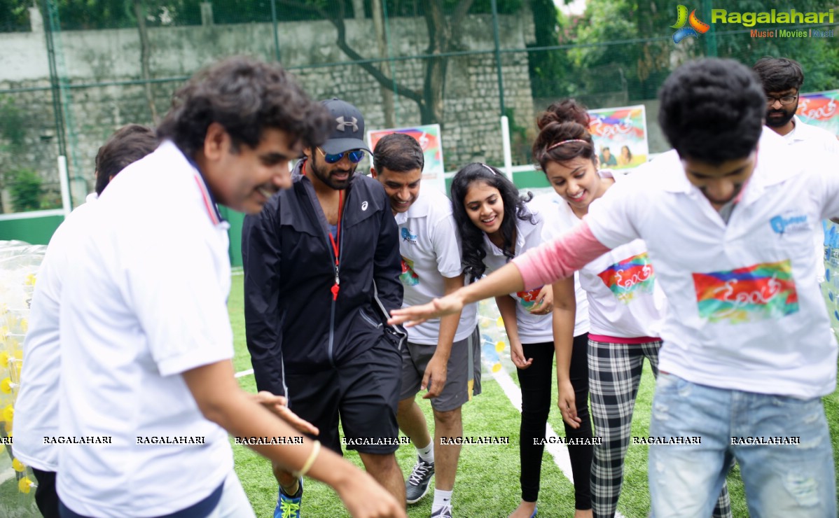 Kerintha Team at Bubble Soccer Hyderabad