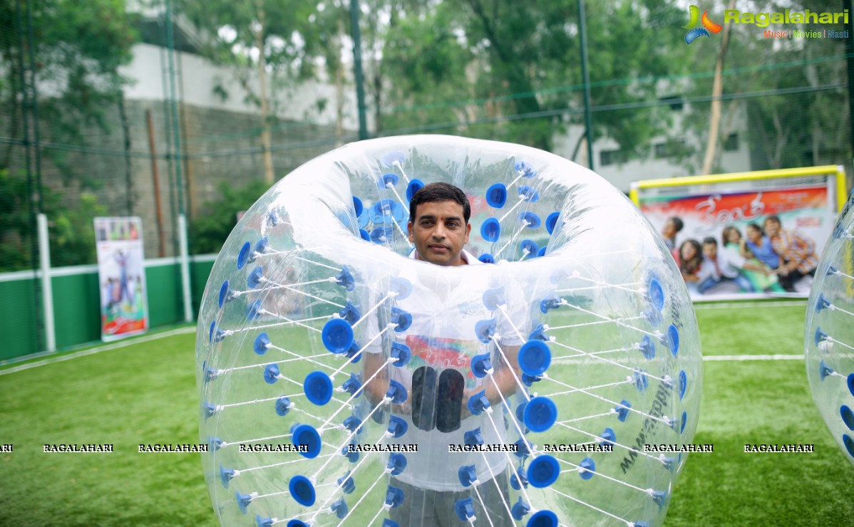 Kerintha Team at Bubble Soccer Hyderabad