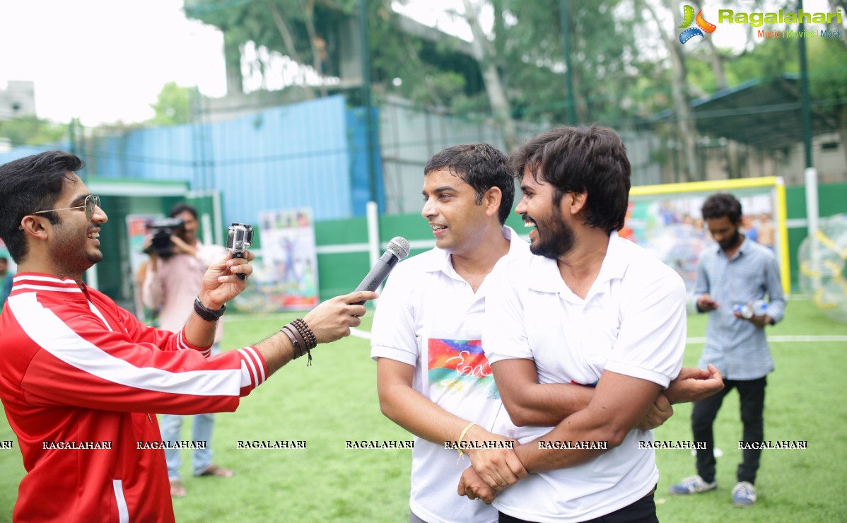 Kerintha Team at Bubble Soccer Hyderabad