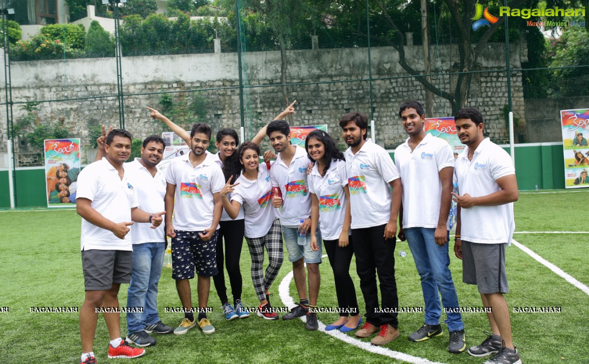 Kerintha Team at Bubble Soccer Hyderabad