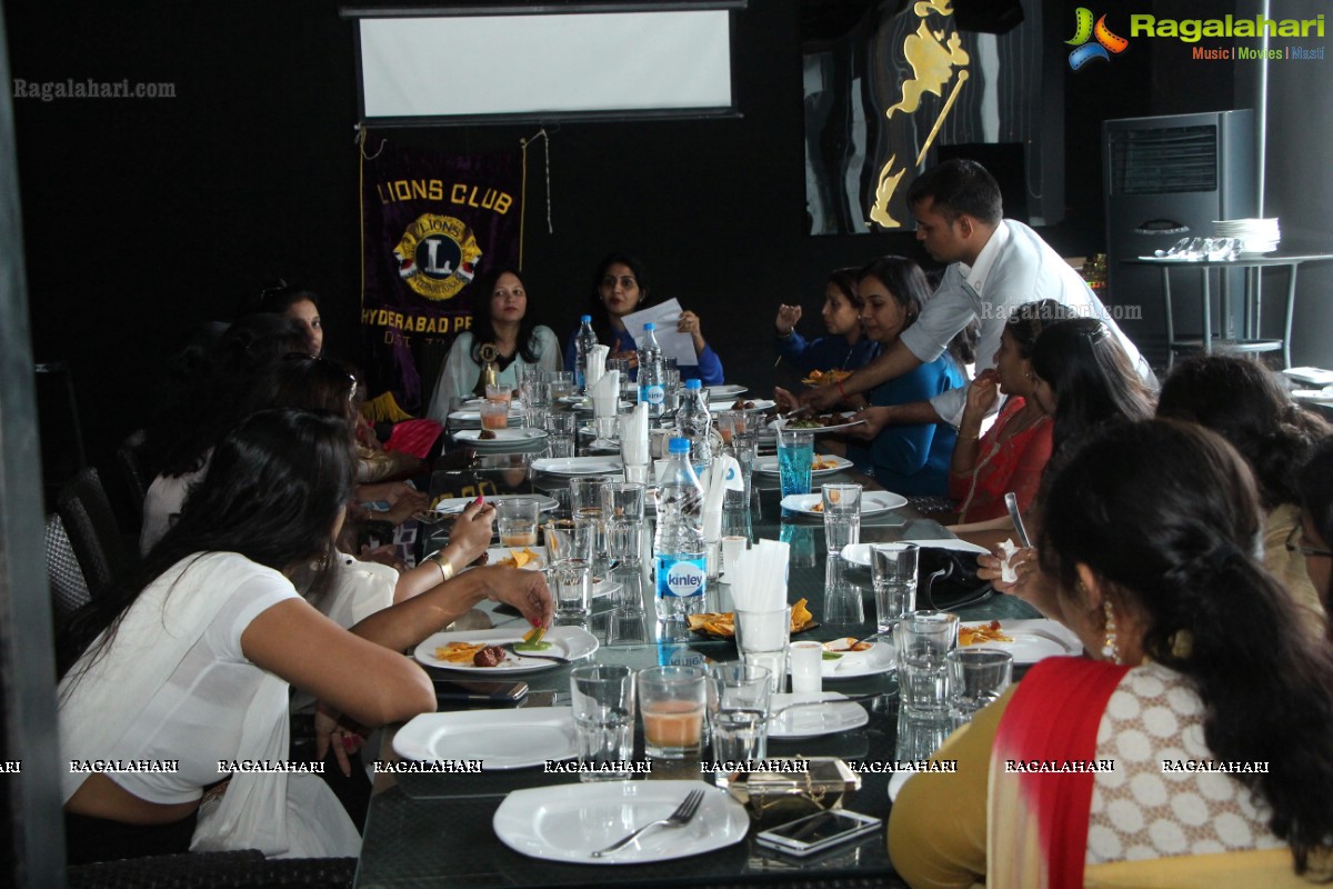 Lions Club of Hyderabad Petals Monsoon Dhamaka at Air Cafe, Hyderabad 