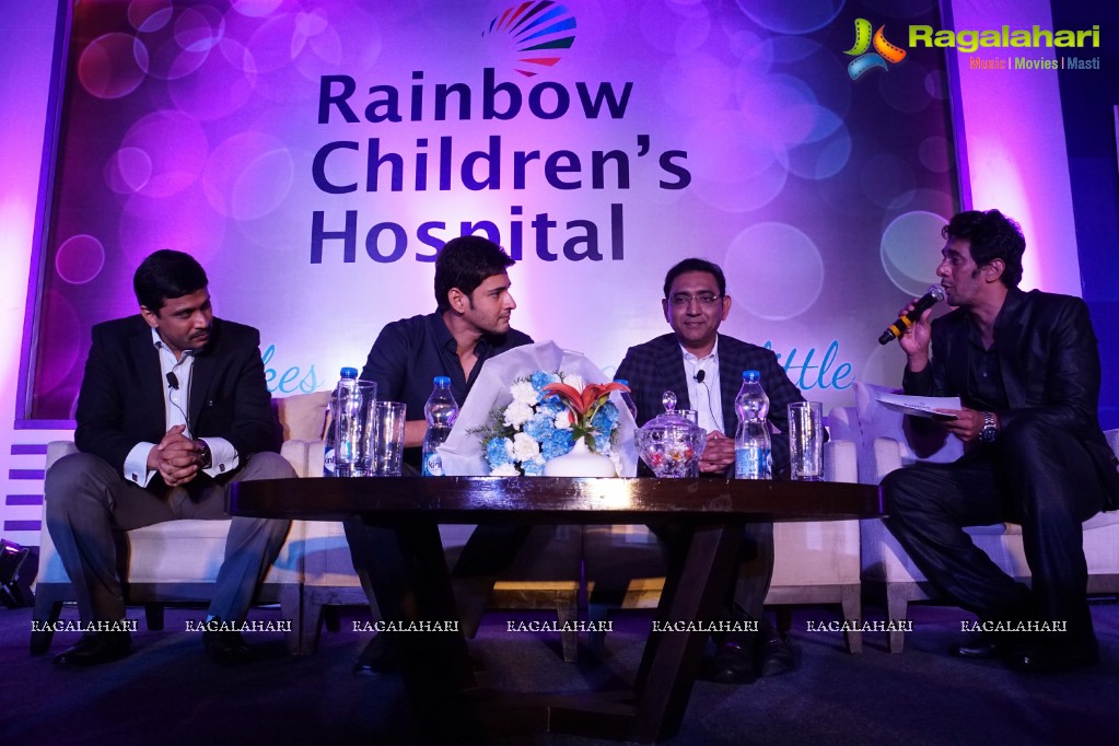 Mahesh Babu at Rainbow Hospitals Press Meet