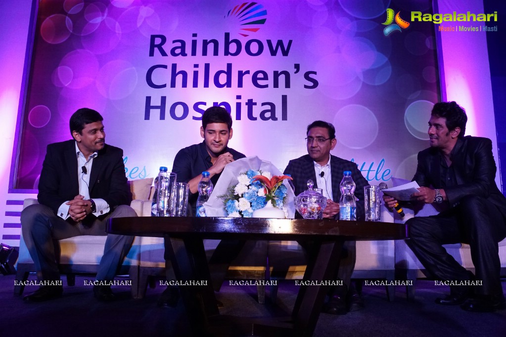 Mahesh Babu at Rainbow Hospitals Press Meet