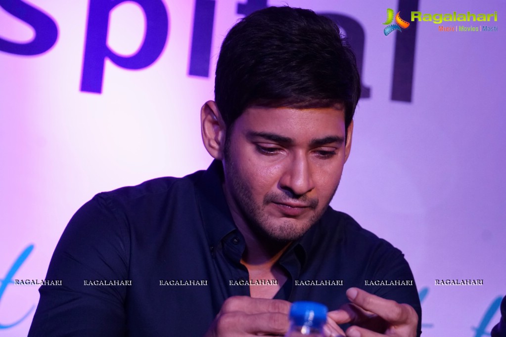 Mahesh Babu at Rainbow Hospitals Press Meet