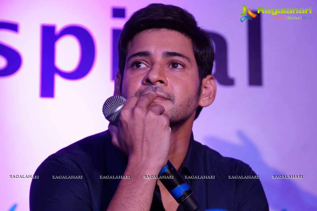 Mahesh Babu at Rainbow Hospitals Press Meet