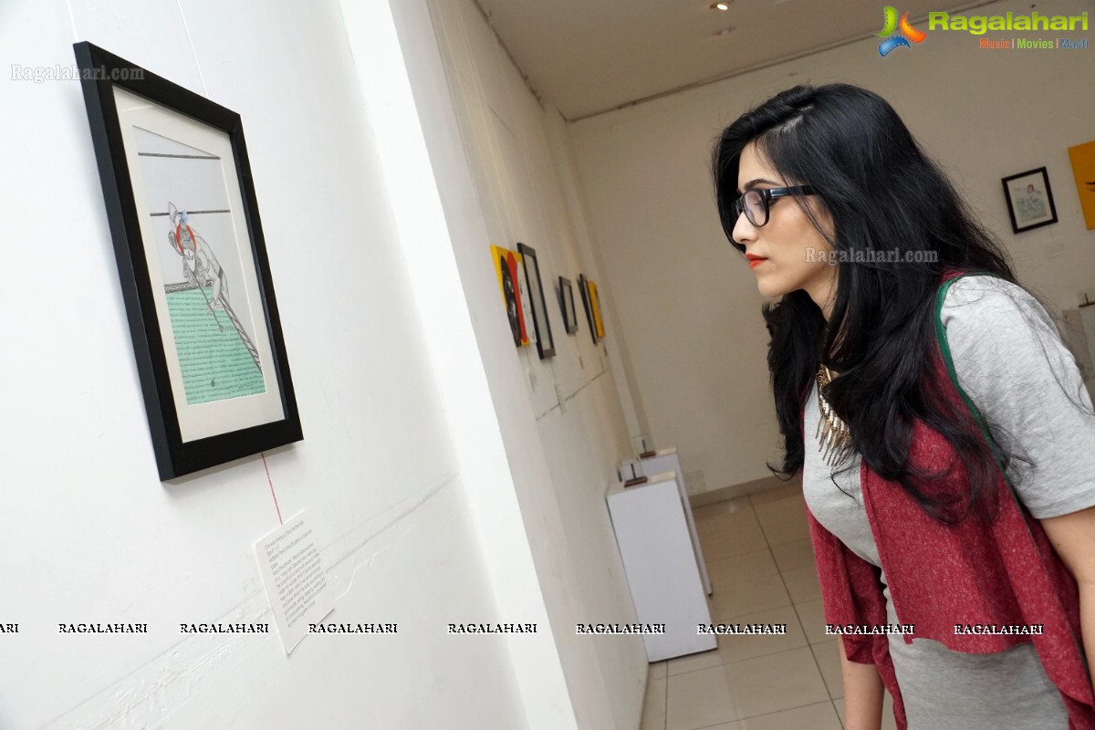 Maya Nelluri Art Exhibition at State Art Gallery