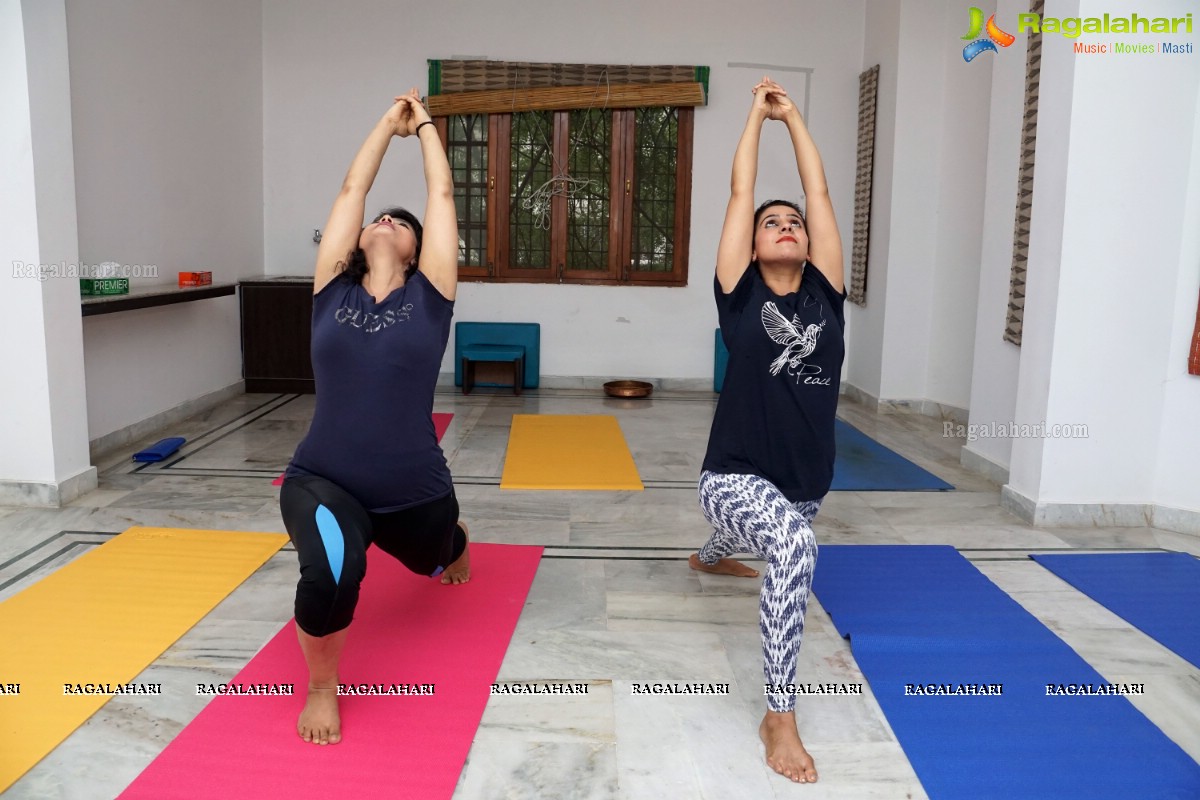 Yoga Session Training by Famous Fitness Expert Nisha Pushpavanam