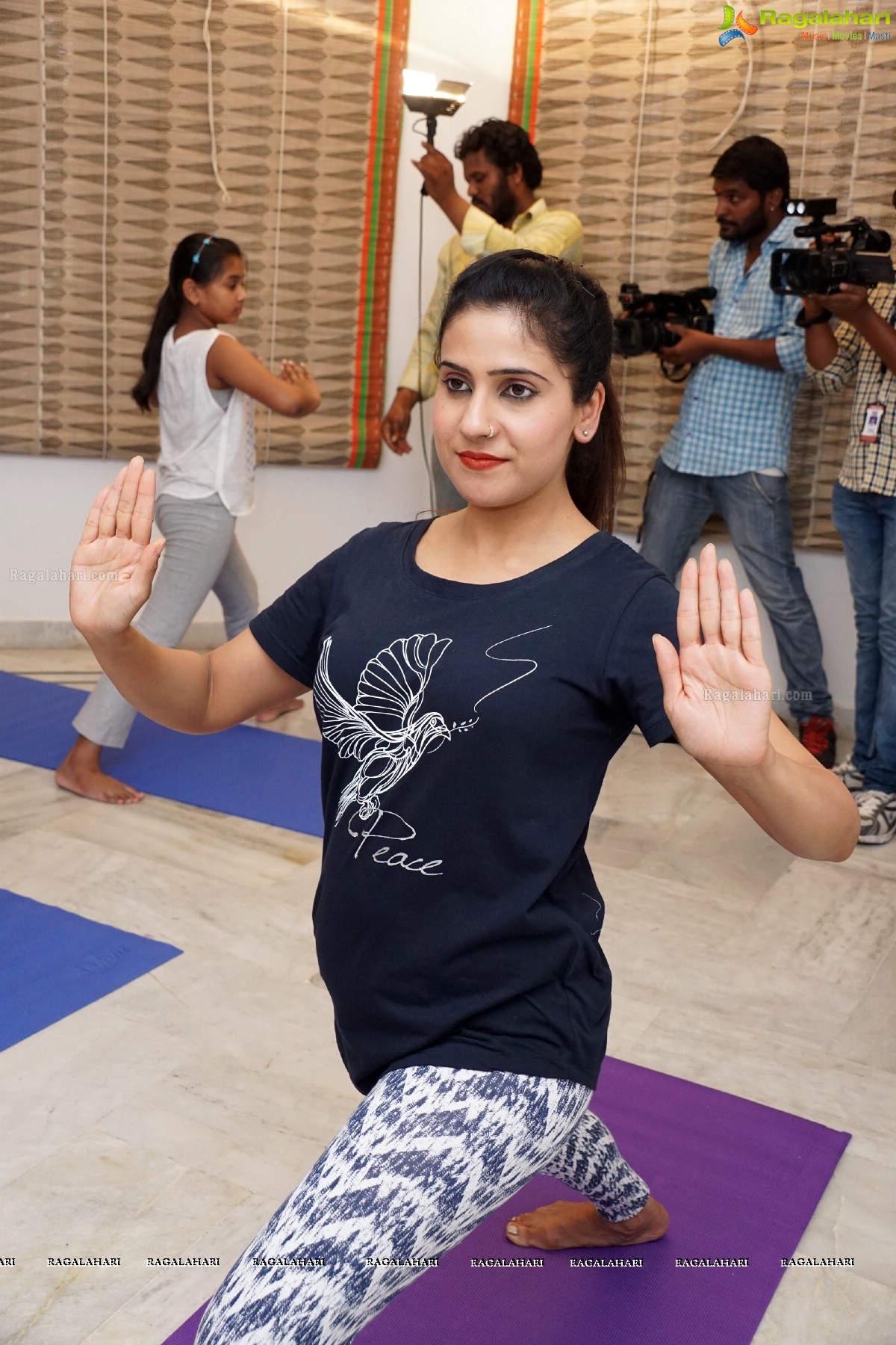 Yoga Session Training by Famous Fitness Expert Nisha Pushpavanam