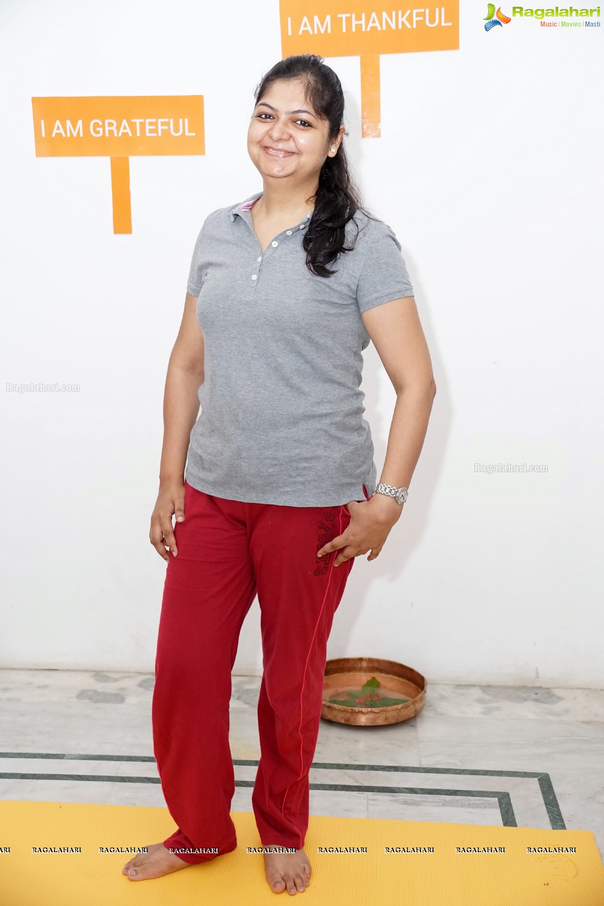 Yoga Session Training by Famous Fitness Expert Nisha Pushpavanam