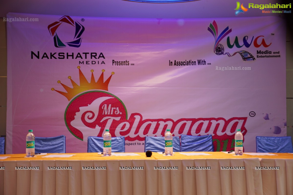 Mrs Telangana 2015 Curtain Raiser