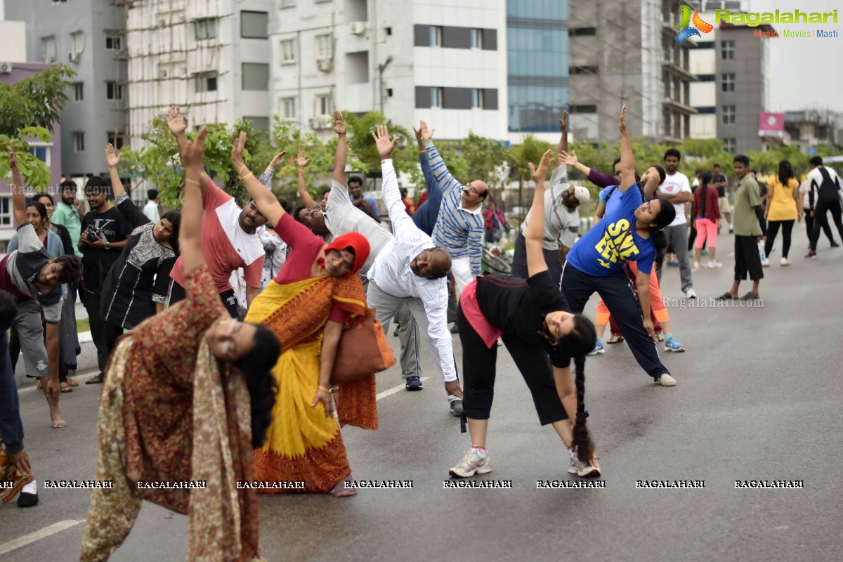 International Yoga Day Celebrations at Raahgiri Day