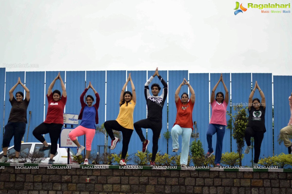 International Yoga Day Celebrations at Raahgiri Day